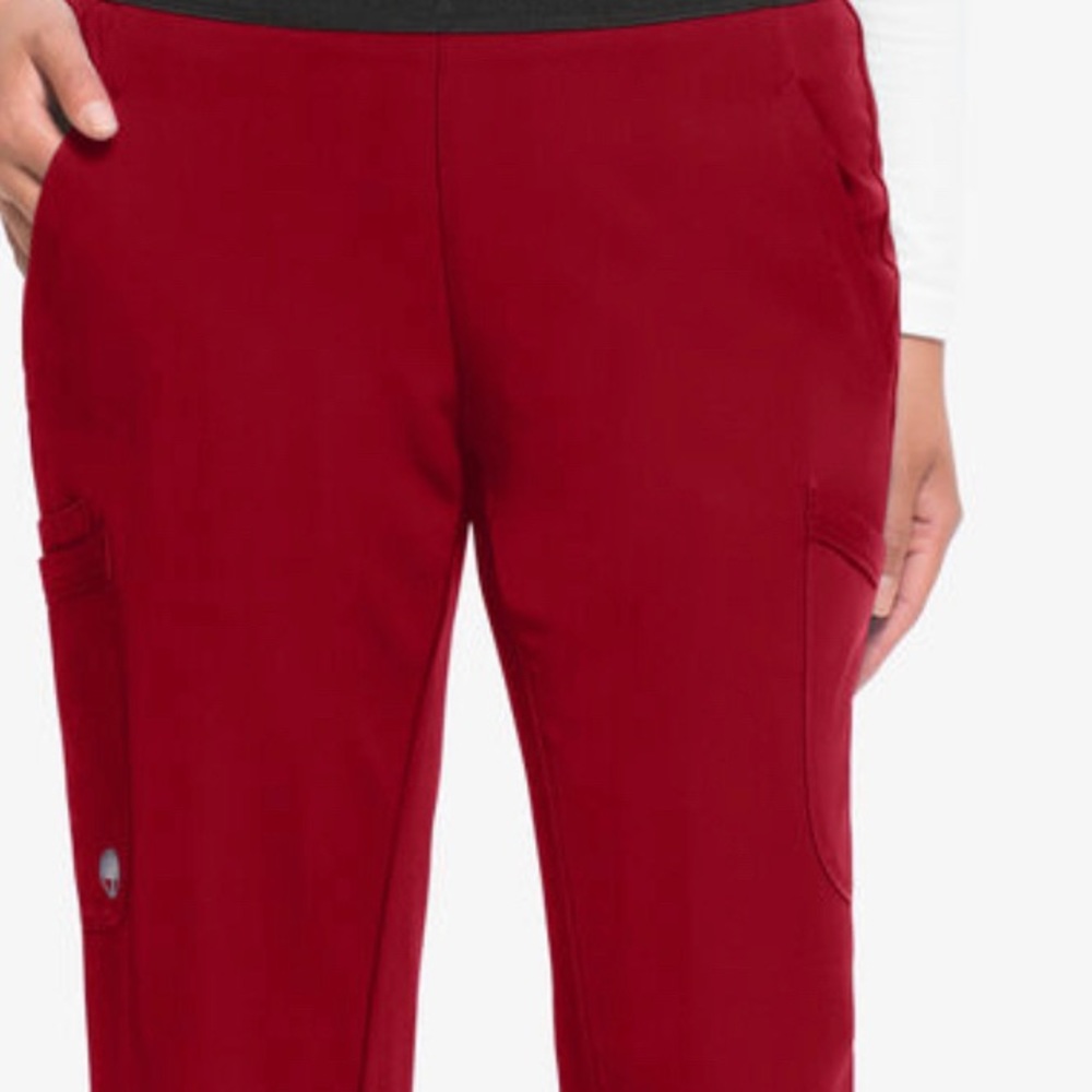 Healing hands red scrubs size XL run small